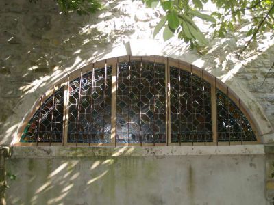 Rénovation vitrail - Sauveterre-de-Béarn (64)